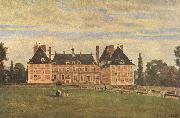 Jean-Baptiste Camille Corot Chateau de Rosny china oil painting artist